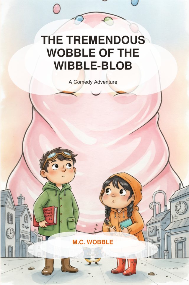 Cover of The Tremendous Wobble of the Wibble-Blob