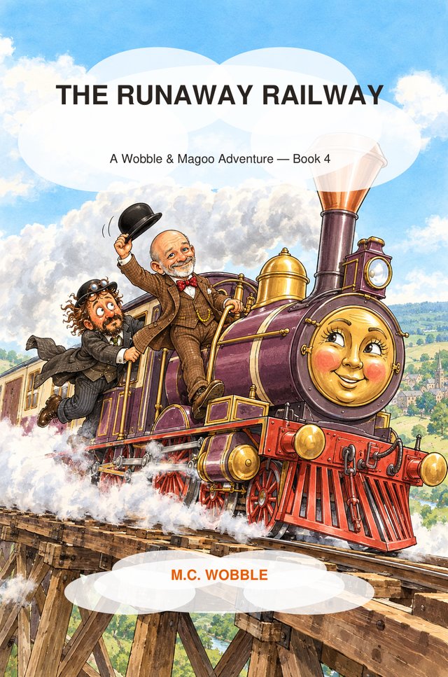 Cover of The Runaway Railway